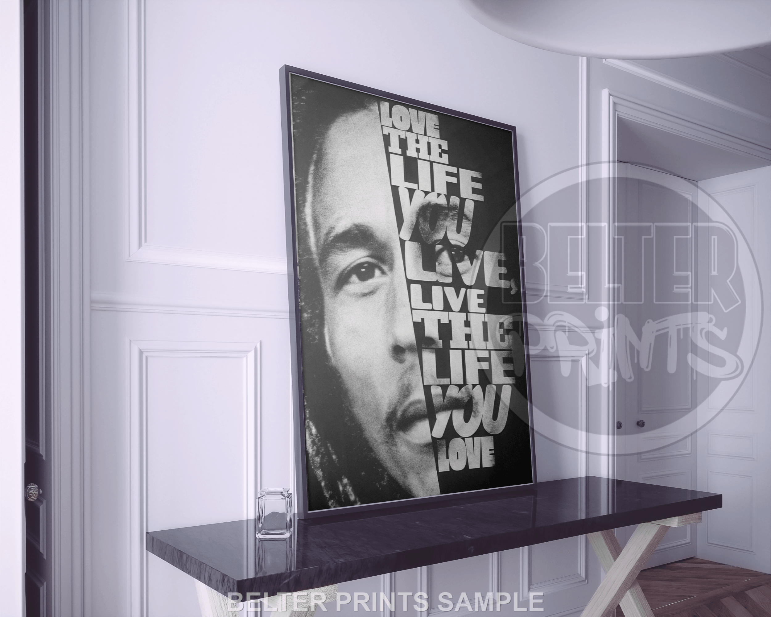 poster-bob-marley-live-the-life-you-love-wall-art-print