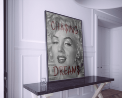 chasing-dreams-marilyn-monroe-wall-art-print-poster