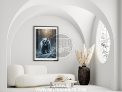 grizzly-in-snow-white-bear-wall-art-print-poster