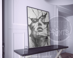 poster-shattered-grace-abstract-woman-wall-art-print