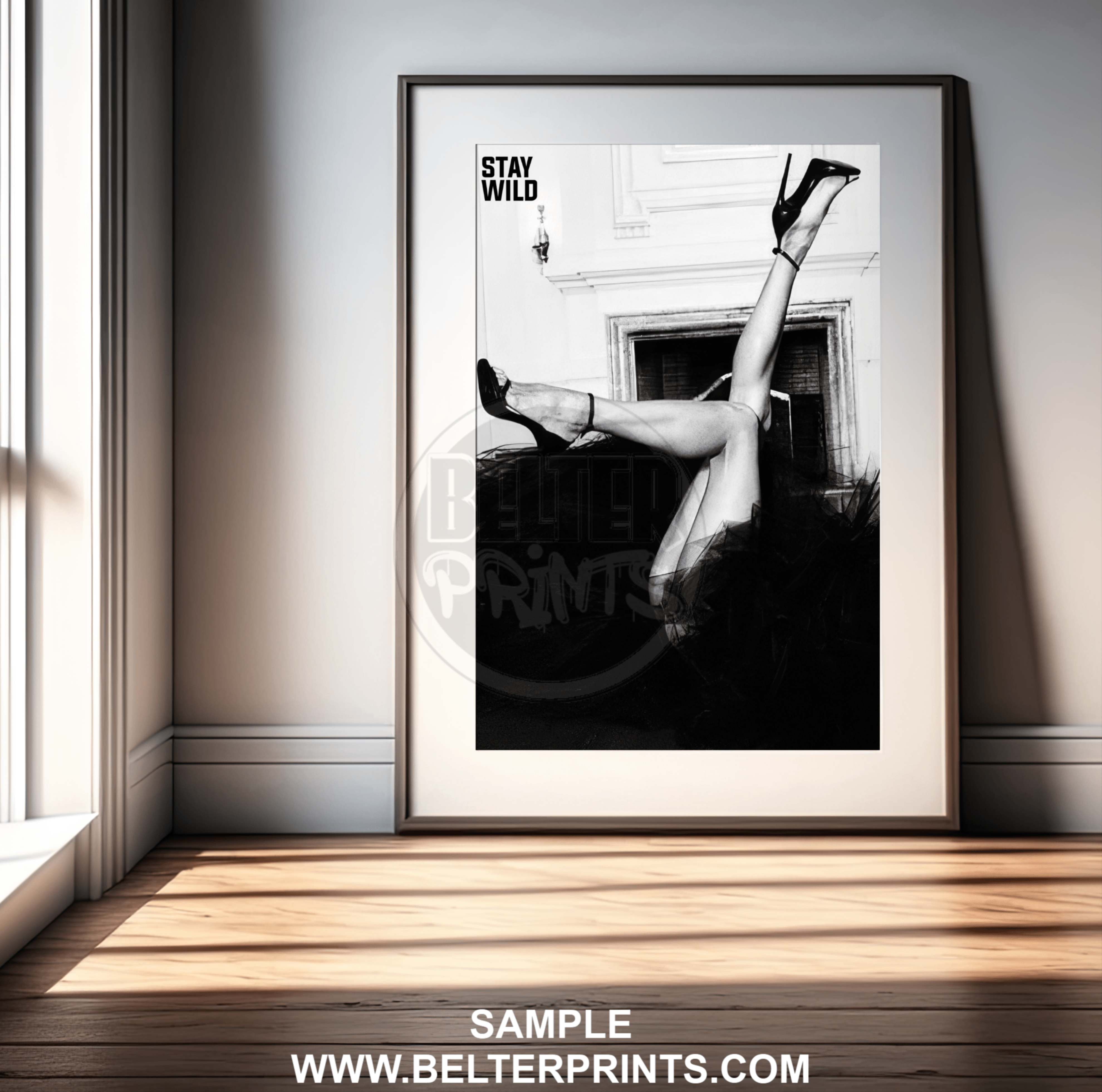 stay-wild-high-heels-woman-wall-art-print-poster
