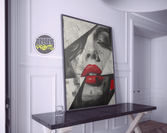 vivid-geometry-abstract-woman-wall-art-print-poster
