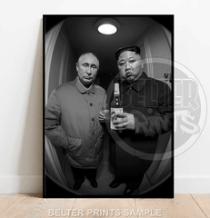 putin-kim-jong-un-wall-art-print