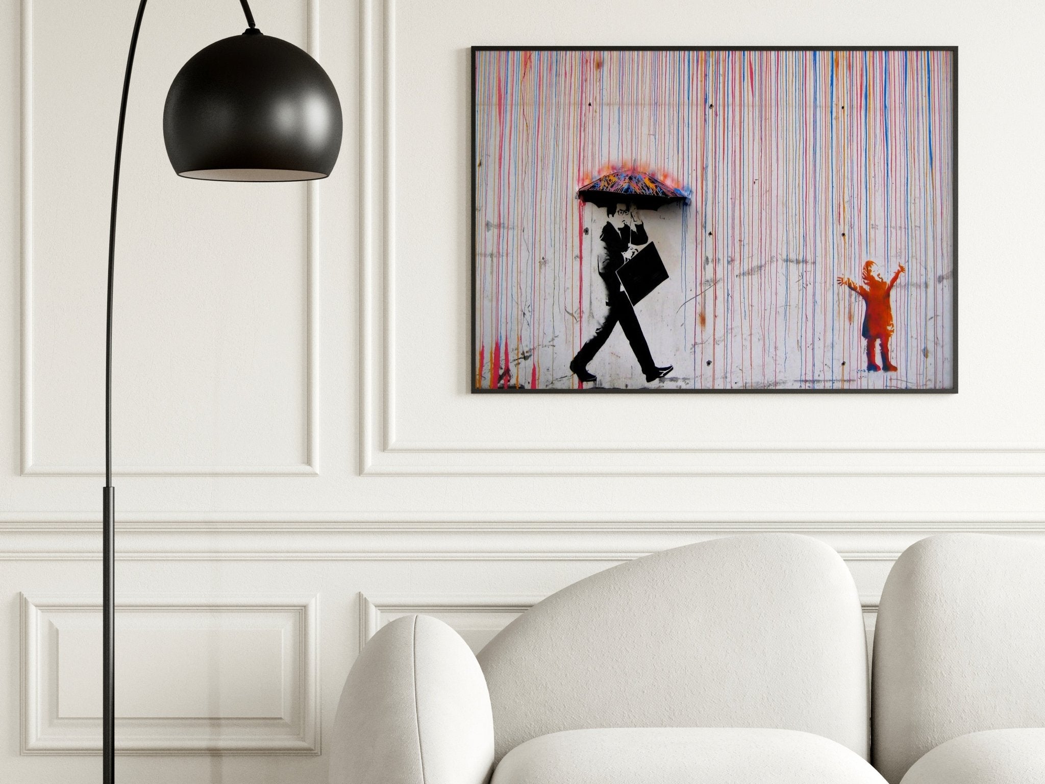 banksy-graffiti-man-with-umbrella-rain-artwork