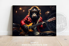 rockstar-chimp-wall-art-print
