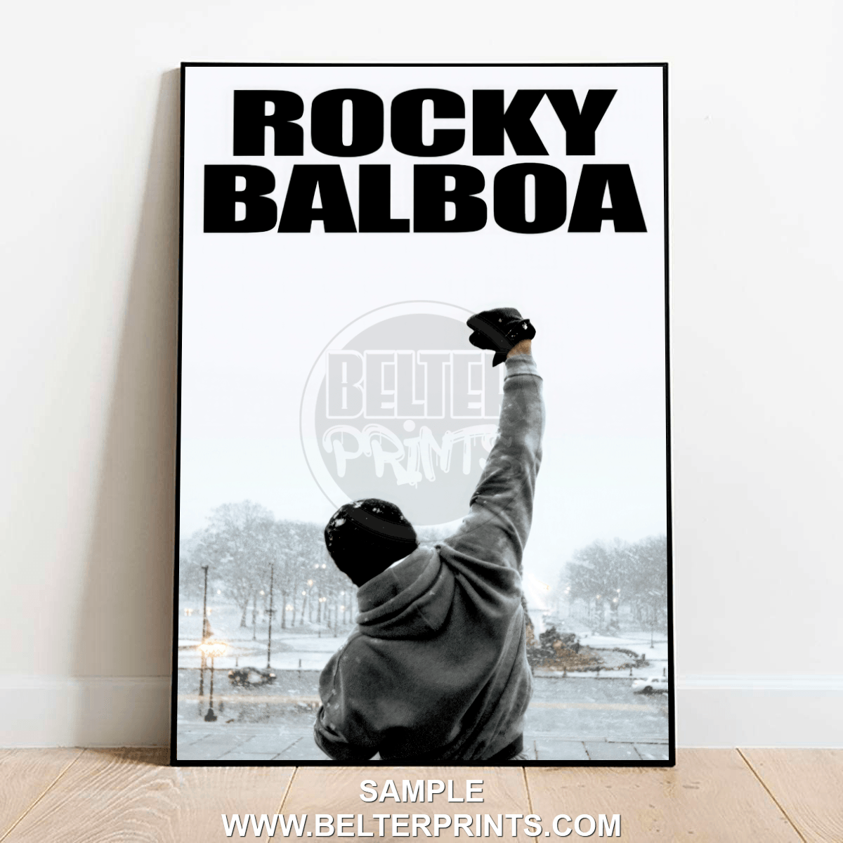 rocky balboa wall art print