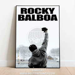 rocky balboa wall art print