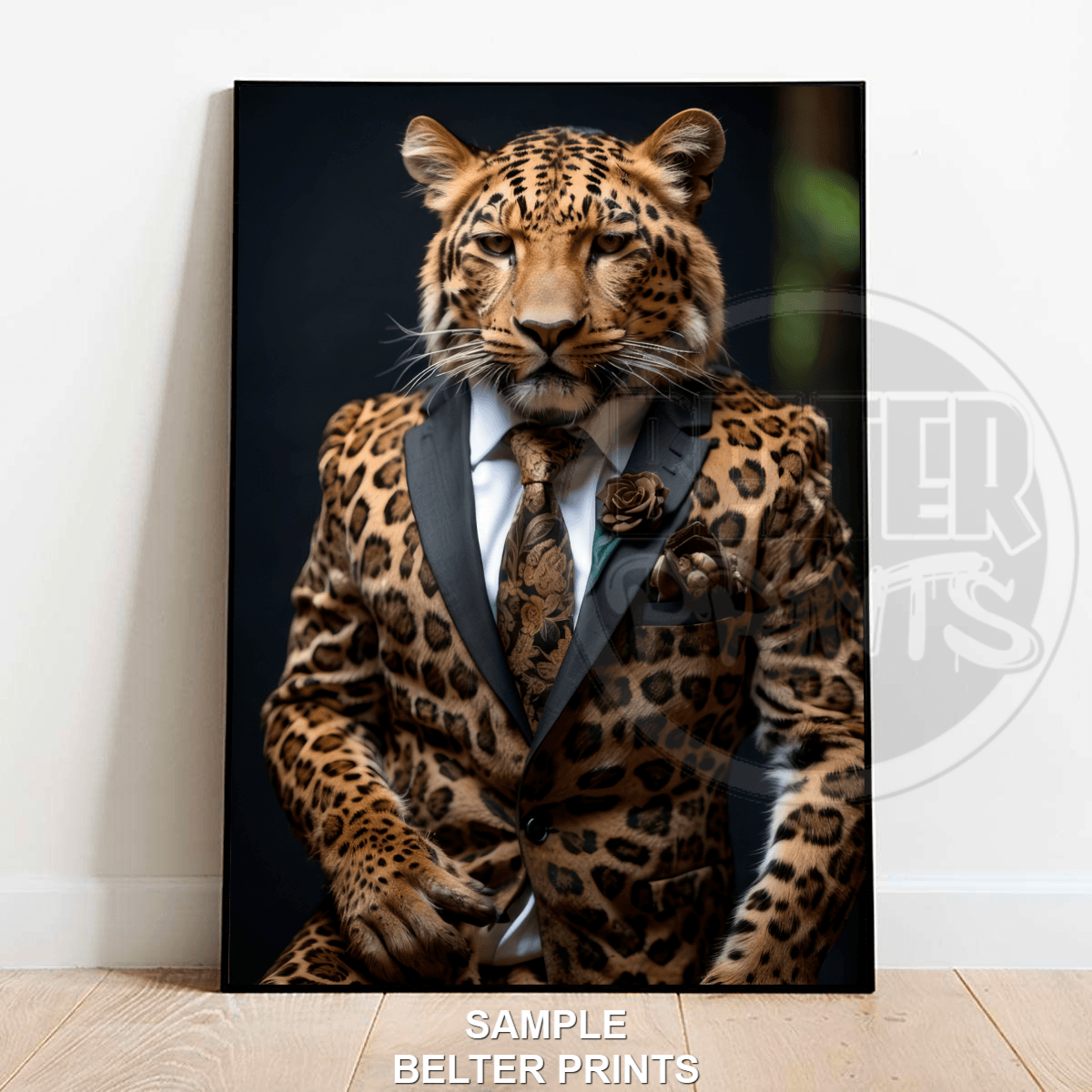 safari-suave-leopard-print-suit-wall-art-print