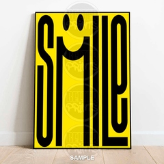 smile-yellow-emoji-typography-wall-art-print