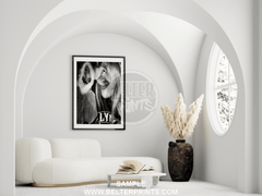 decor-smoke-ring-elegance-woman-black-white-wall-art-print