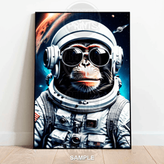space-monkey-wall-art-print