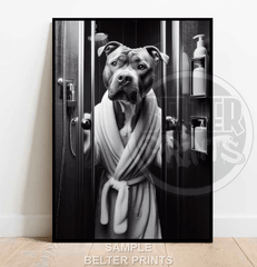 staffy-in-dressing-gown-wall-art-print