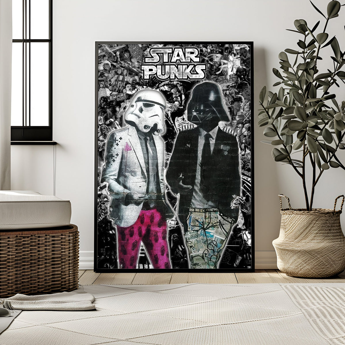 Star Punks | Star Wars Pop Culture Wall Art Print - Print