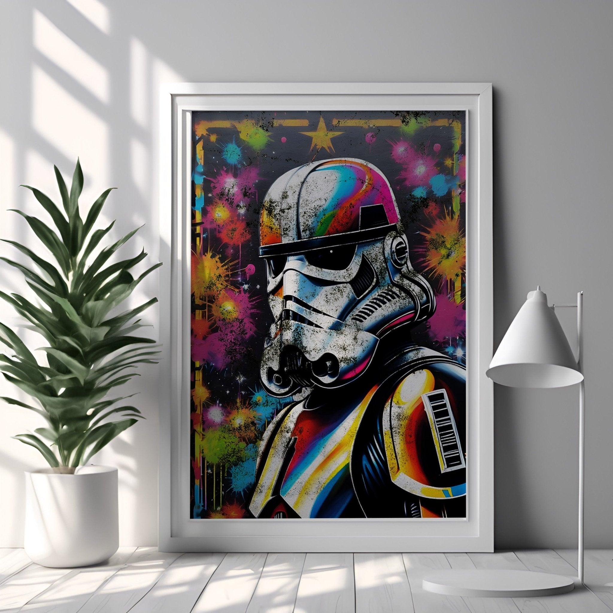 Stormtrooper | Urban Graffiti Pop Art Print
