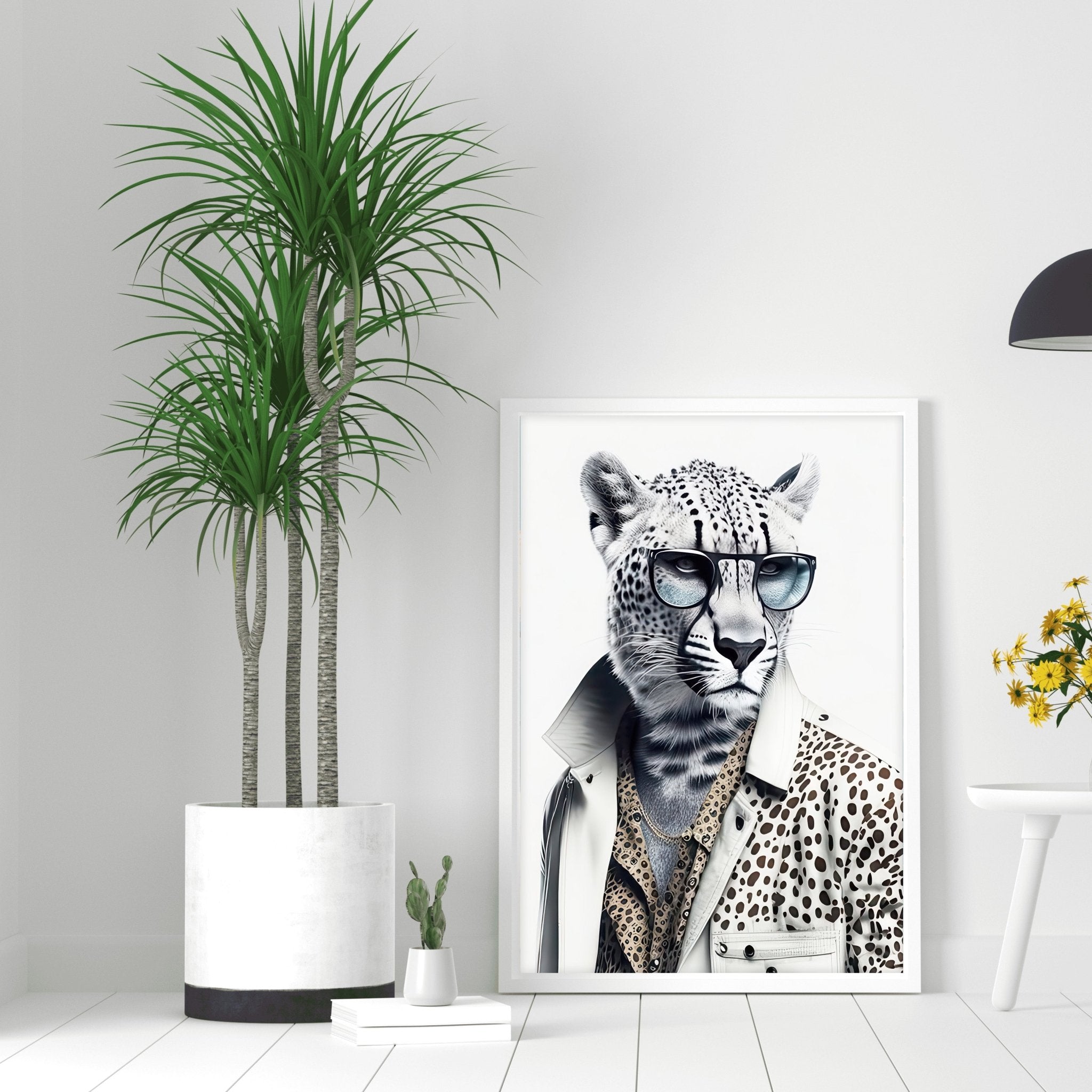 fashionable-cheetah-animal-art-print-wall-decor