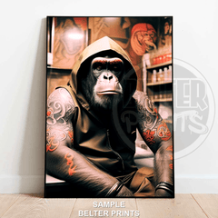 tattoo-shop-ape-wall-art-print