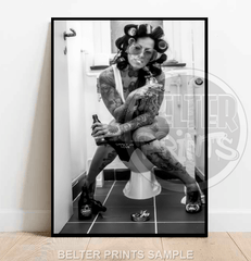 tattoo-woman-wall-art