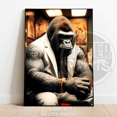 tattooed-gorilla-wall-art-print