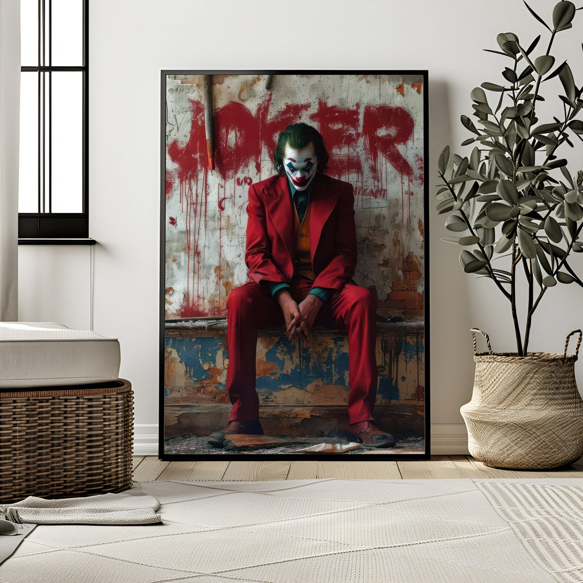 The Joker | Joaquin Phoenix Wall Art Print