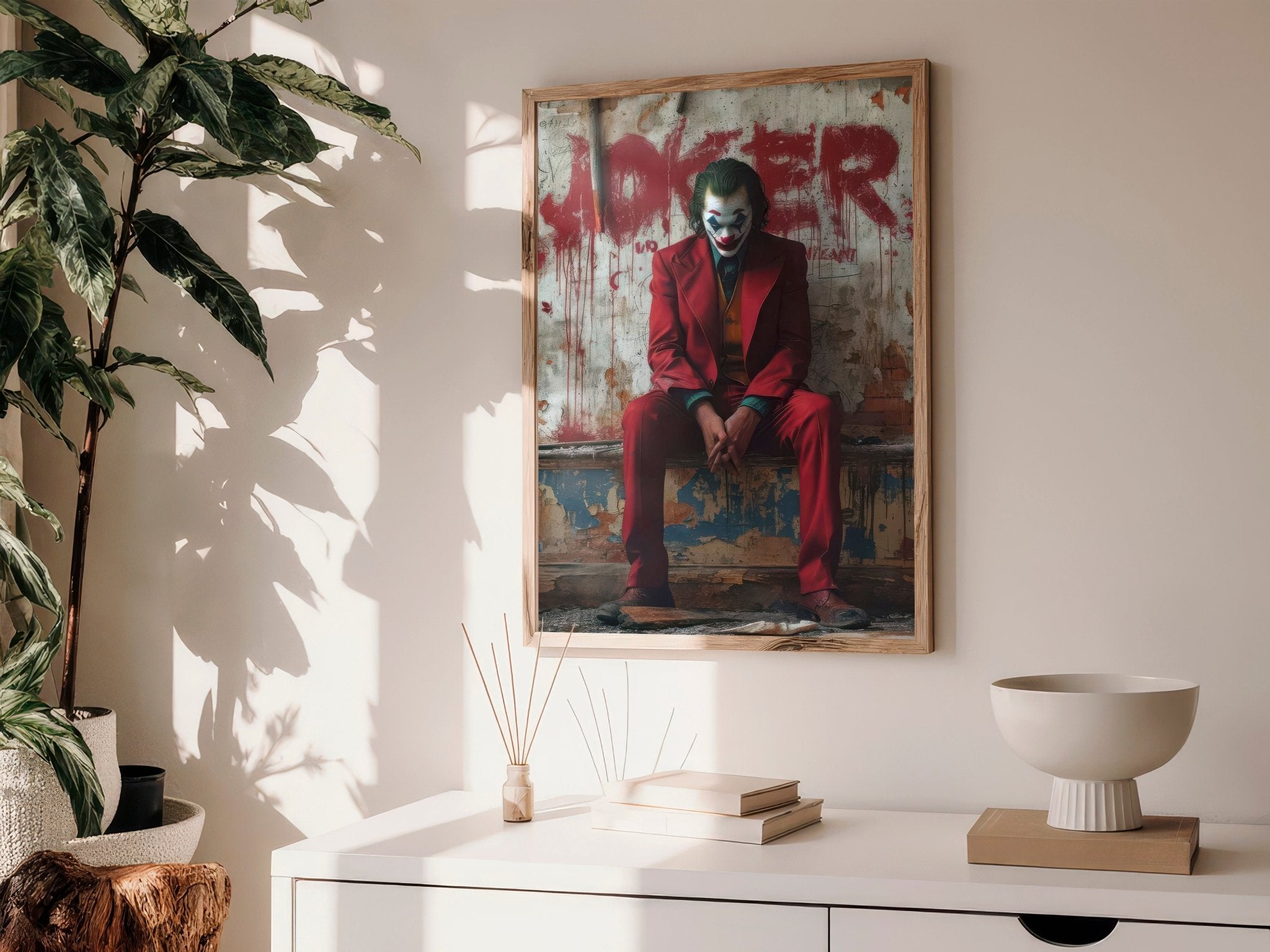 The Joker | Joaquin Phoenix Wall Art Print