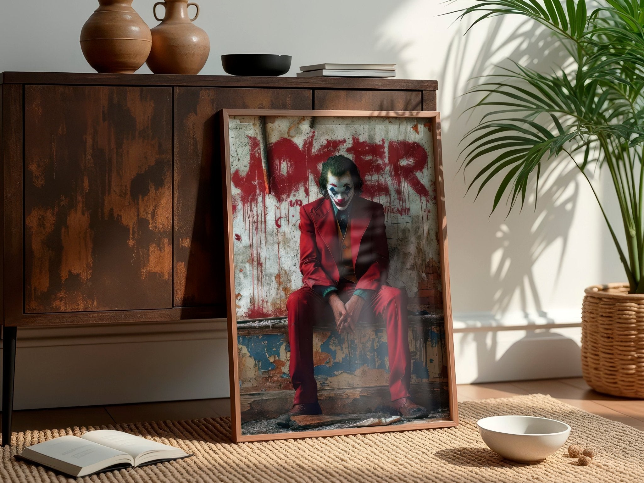 The Joker | Joaquin Phoenix Wall Art Print