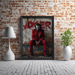 The Joker | Joaquin Phoenix Wall Art Print