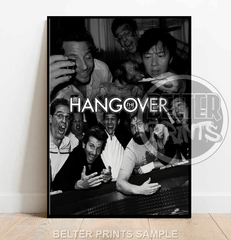 the hangover wall art