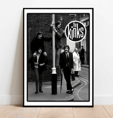 the kinks wall art band print