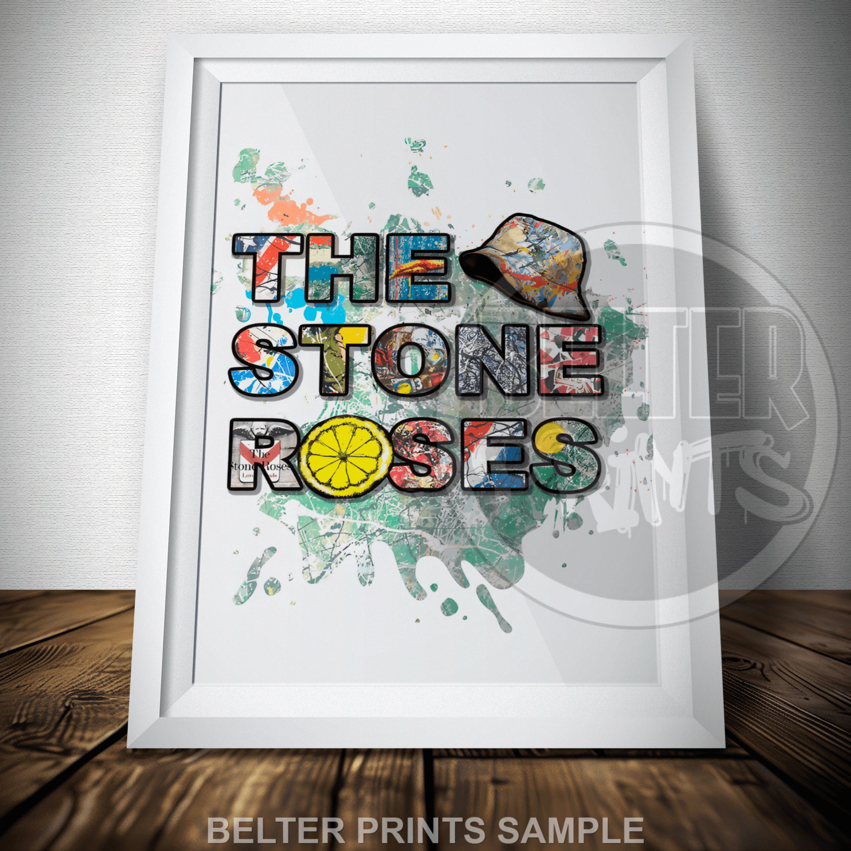 the stone roses wall art print