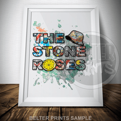 the stone roses wall art print