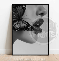 timeless-flutter-woman-butterfly-wall-art-print