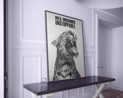 decor-unstoppable-leopard-roar-typography-wall-art-print