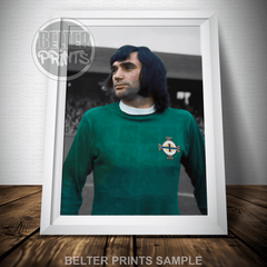 vintage football artwork, quiet moment sports decor
