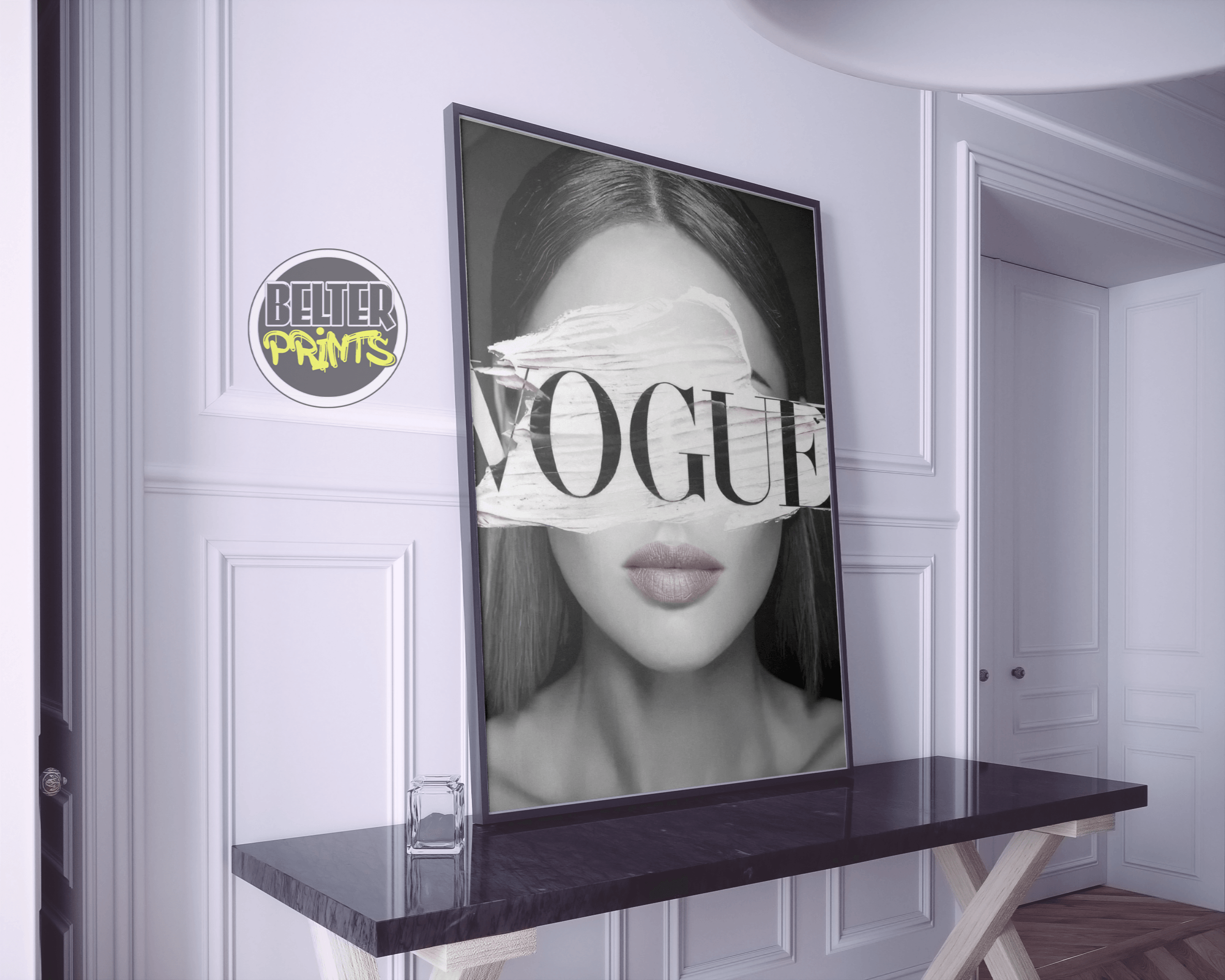 vogue wall art print decor poster fashion