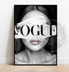 vogue wall art print decor poster