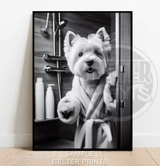 westie-in-dressing-gown-wall-art-print

