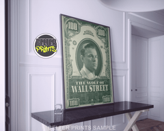 wolf of wall street wall art decor