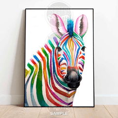 zebra-colourful-portrait-multicolour-wall-art-print