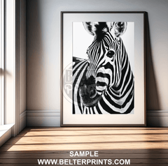 zebra-portrait-wall-art-print-poster